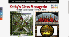 Desktop Screenshot of kathysglassmenagerie.com