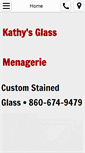 Mobile Screenshot of kathysglassmenagerie.com